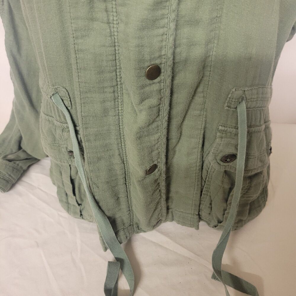 American Eagle Outfitter Jacket  XL Camo Military Field Utility Cargo - Picture 7 of 10